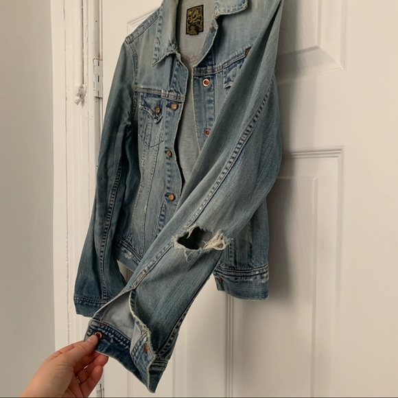 Vintage Lucky Brand Jean Jacket | M - Picture 3 of 6